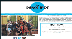 Desktop Screenshot of ncdancespot.com
